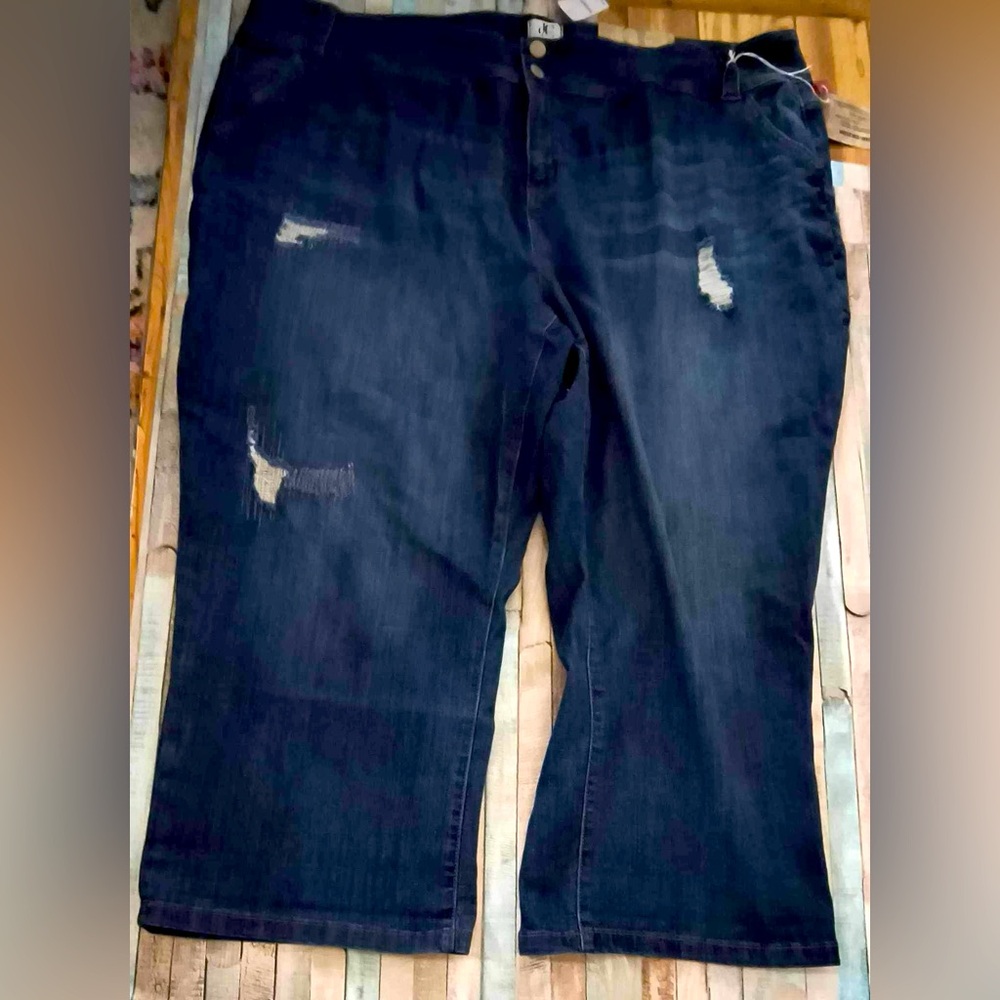 DC Boyfriend Jean capris plus 4x